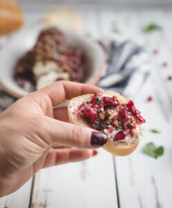 goat cheese log