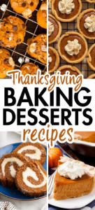 Thanksgiving baking recipes