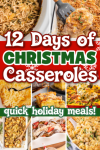 12 days of christmas casseroles
