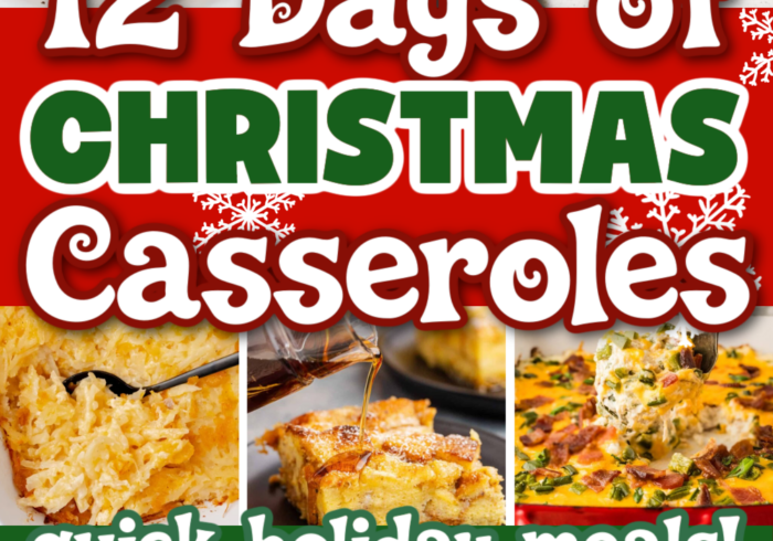 12 days of christmas casseroles