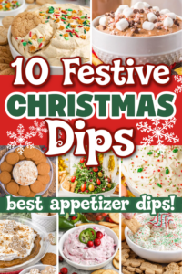 christmas themed dips