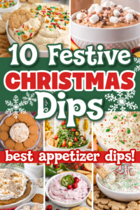 christmas themed dips