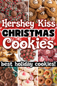 hershey kiss christmas cookies