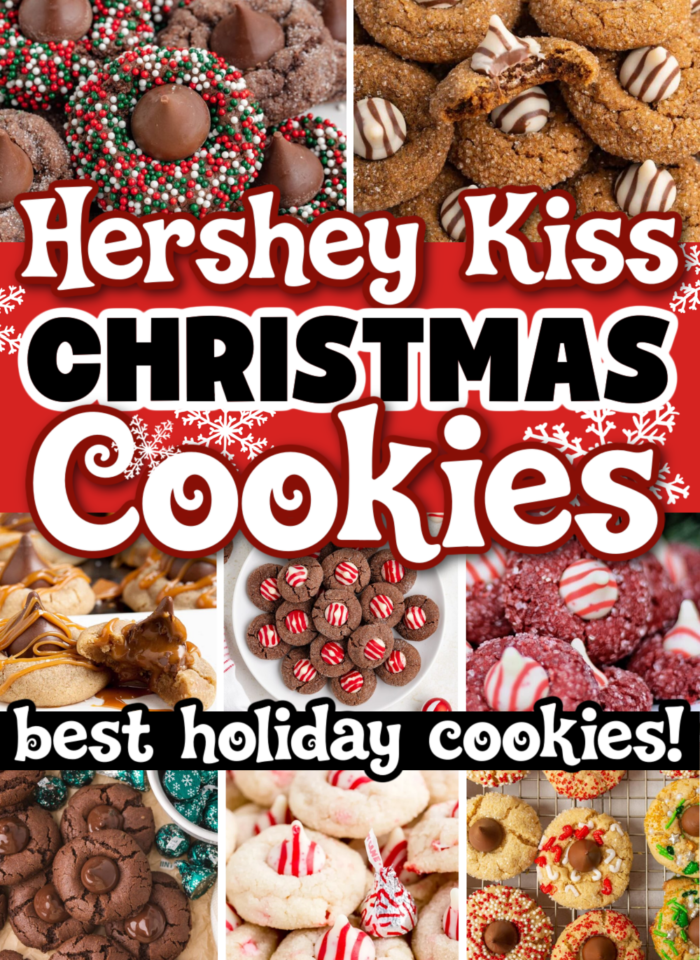 hershey kiss christmas cookies