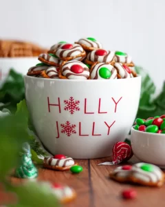 christmas hershey kiss cookies